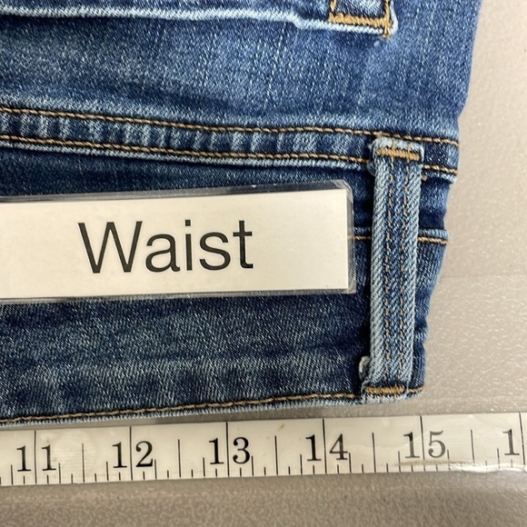 Level 99 Jeans Women's 29 Blue Faded Denim Skinny Ankle - Picture 8 of 11